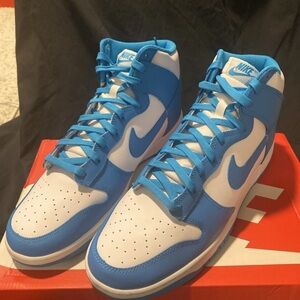 Size 13- Nike Dunk High Laser Blue